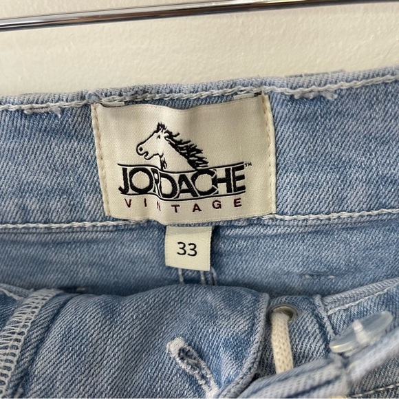 Jordache Jeans Woman’s Size 33 Lace Up Front Skinny - Picture 3 of 9